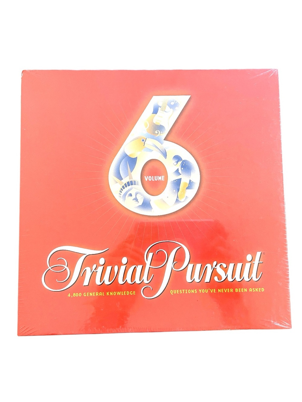 Hasbro Parker Bros Trivial Pursuit Volume 6 Edition 4800 New Questions Sealed
